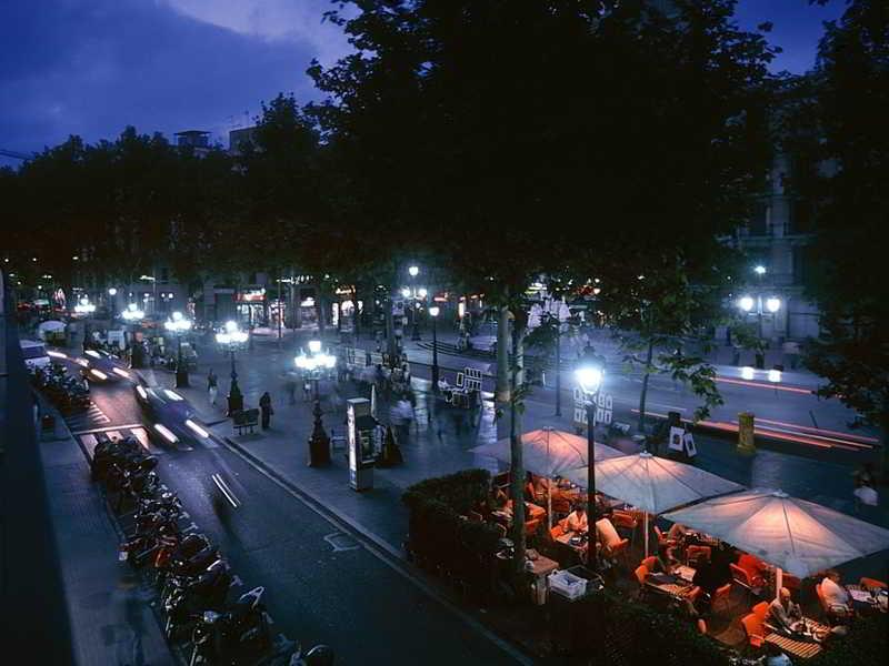 Hotel Arc La Rambla Barcellona Esterno foto